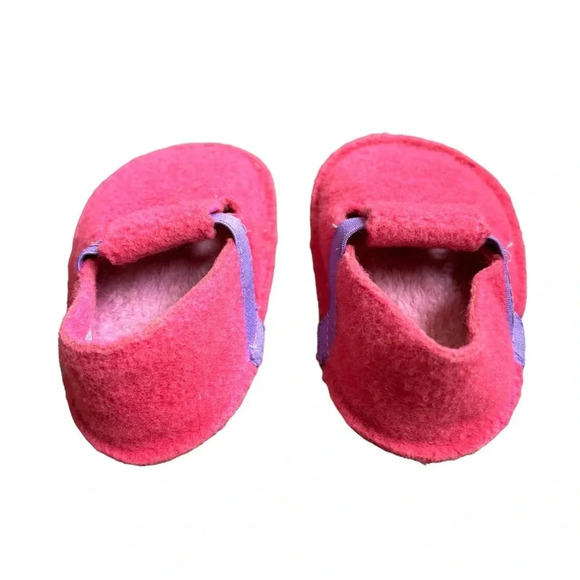 Crocs Kids Classic Slipper Comfortable Slip On Fuzzy Slippers  Candy Pink c5 - Picture 7 of 13